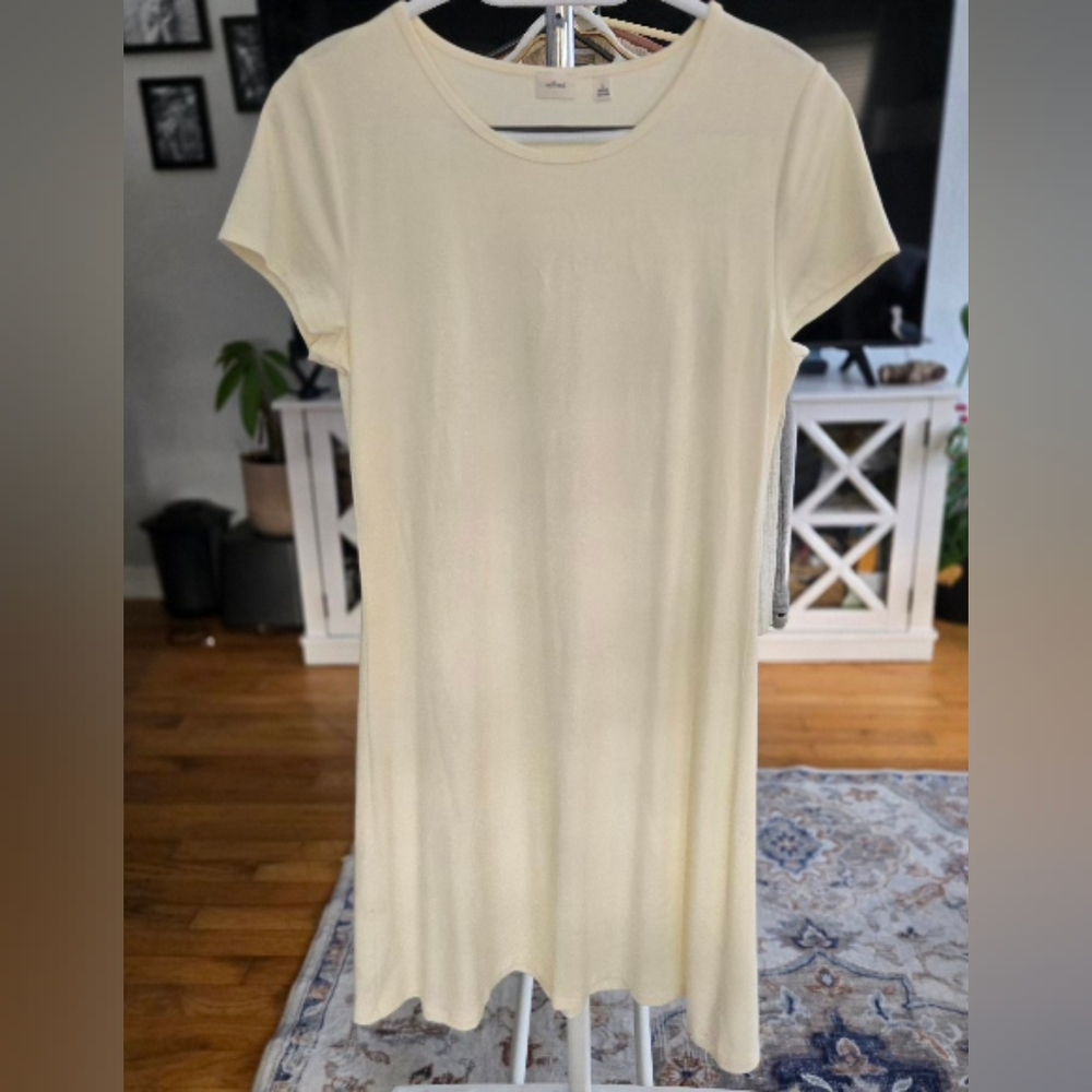 Wilfred cream t shirt dress